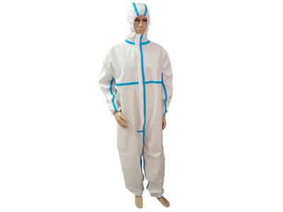 Beschermingsoveral met getapete naden - Type 4B-5B-6B - XXL - disposable - doos van 10 Beschermingsoveral met getapete naden - Type 4B-5B-6B - XXL - disposable - doos van 10