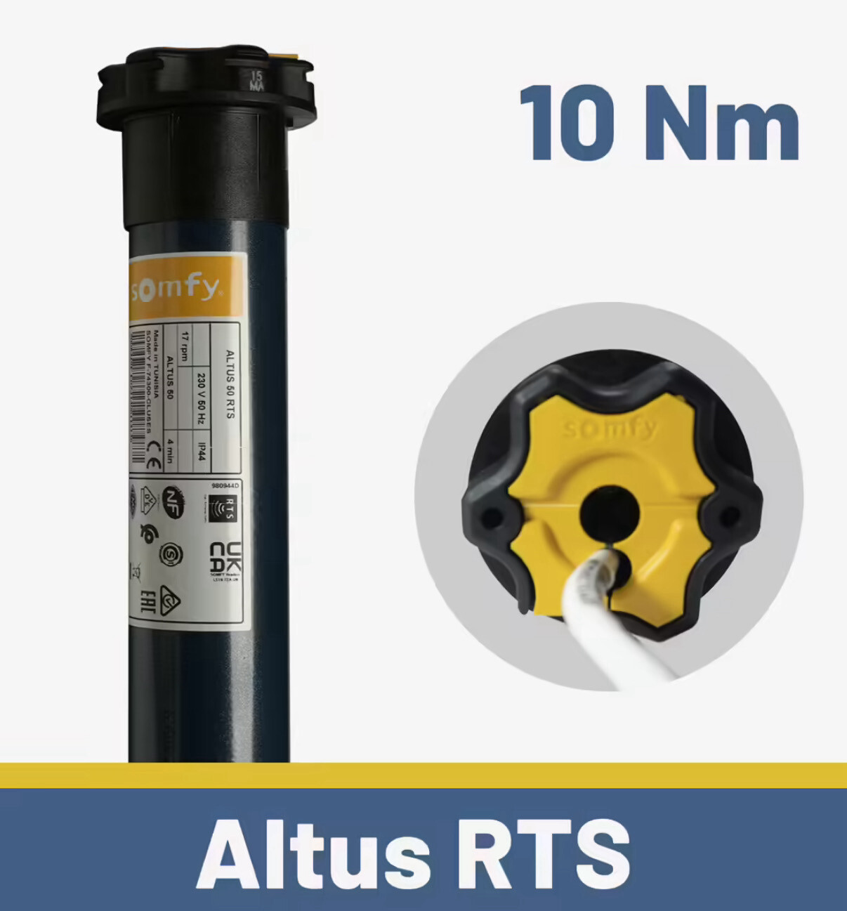 Somfy Altus 50 RTS 10/17