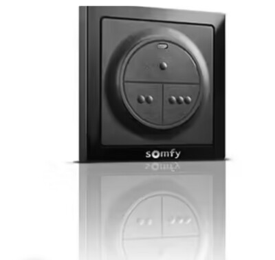 Draadloze wandschakelaar IO, 3-kanaals (zwart)