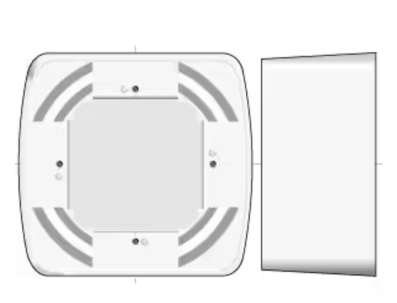 Opbouwkastje Inteo, wit