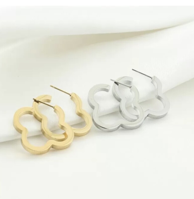 Gold/Silver clover