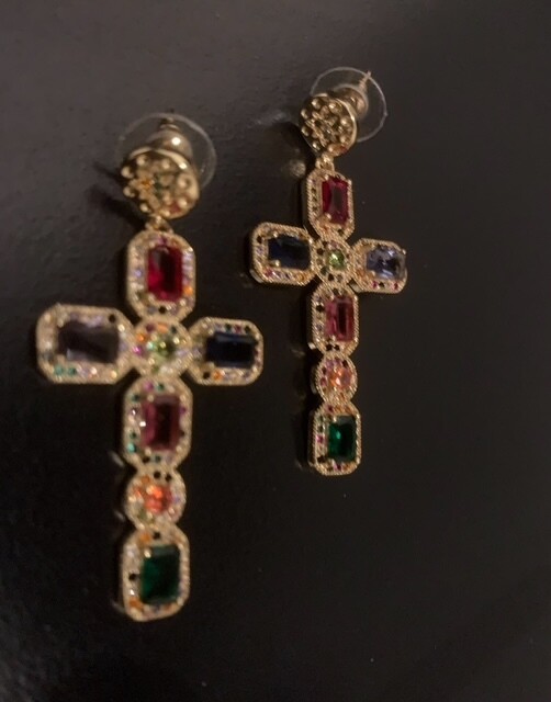 Rainbow earrings