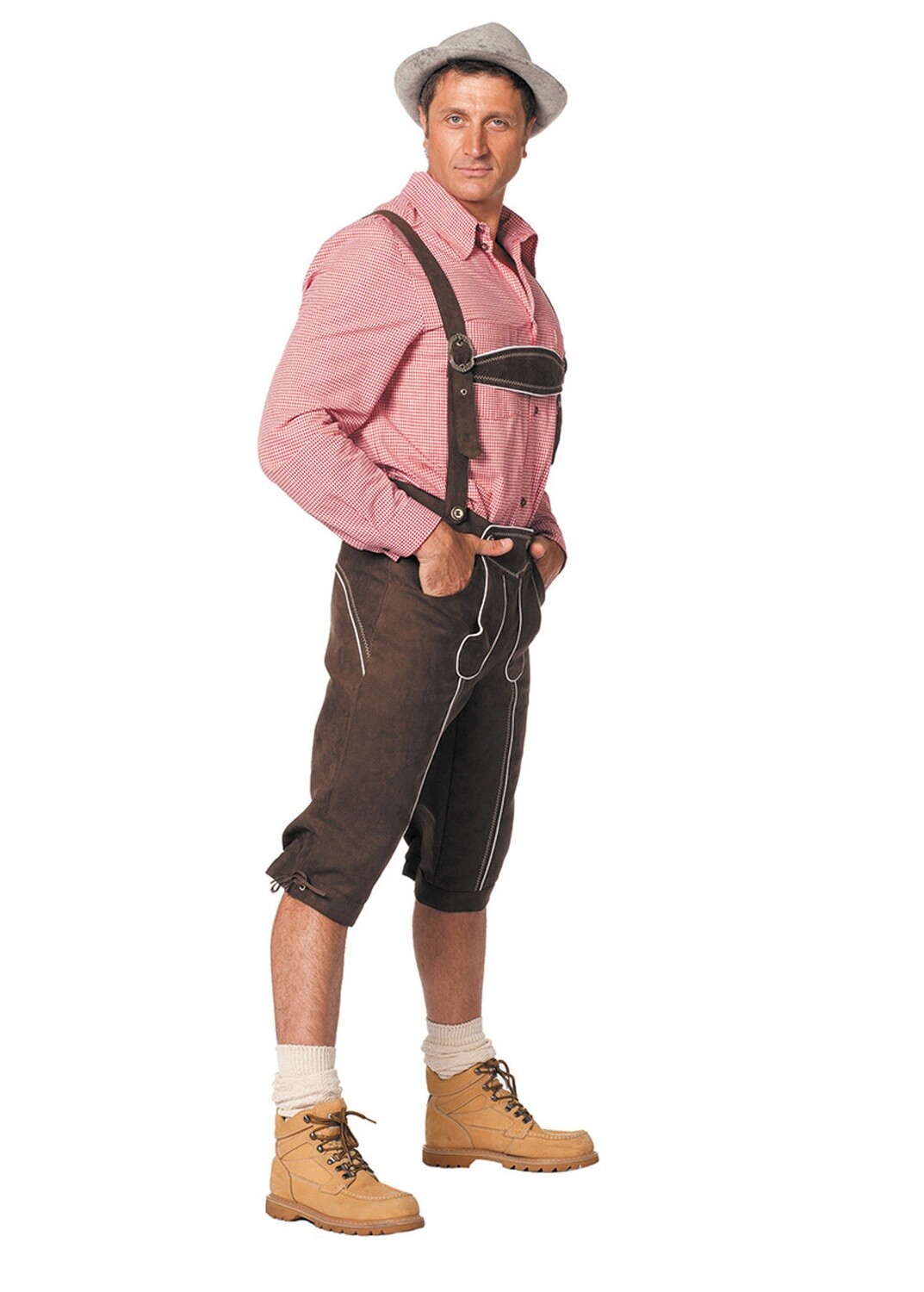 Tiroler Hose Deluxe Bruin