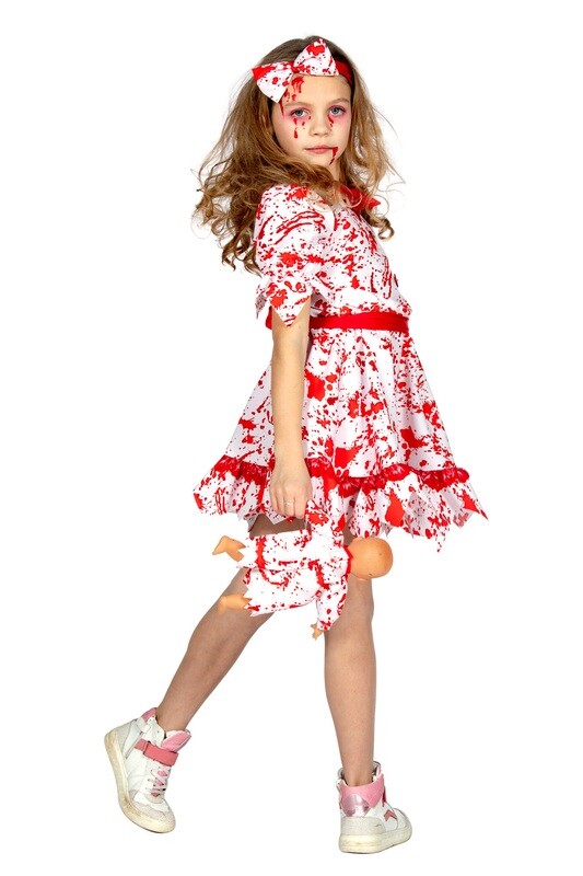 Halloween Outfit Met Bloed