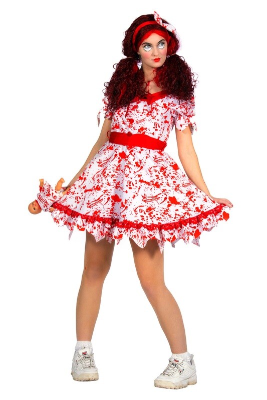 Halloween Outfit Met Bloed