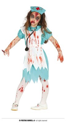 Child zombie nurse