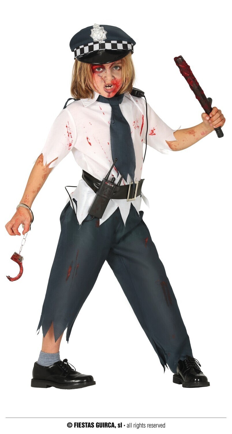 Child zombie police
