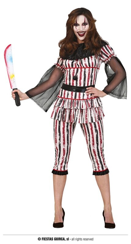 Clown terror woman