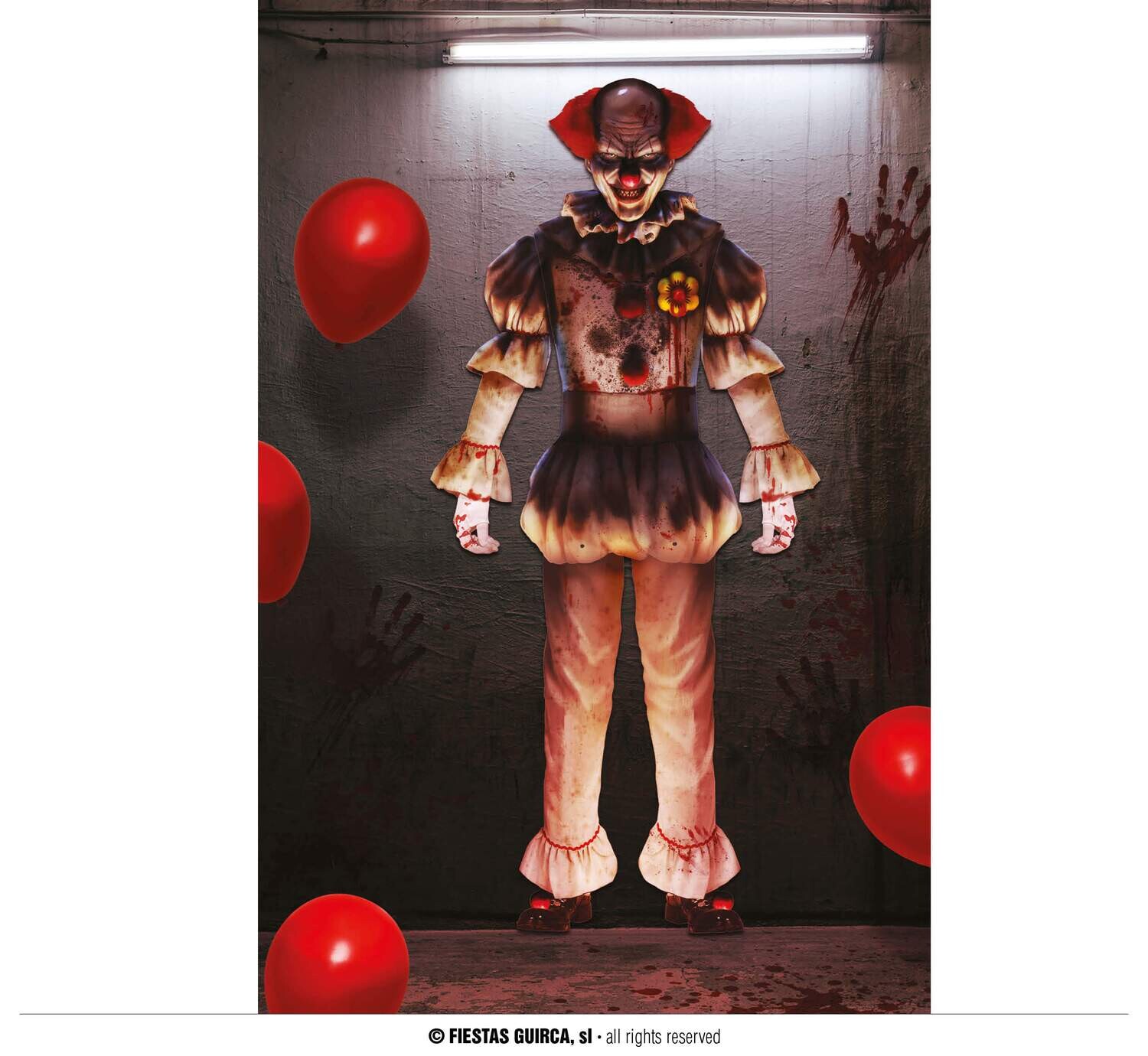 Decor clown 180 cm