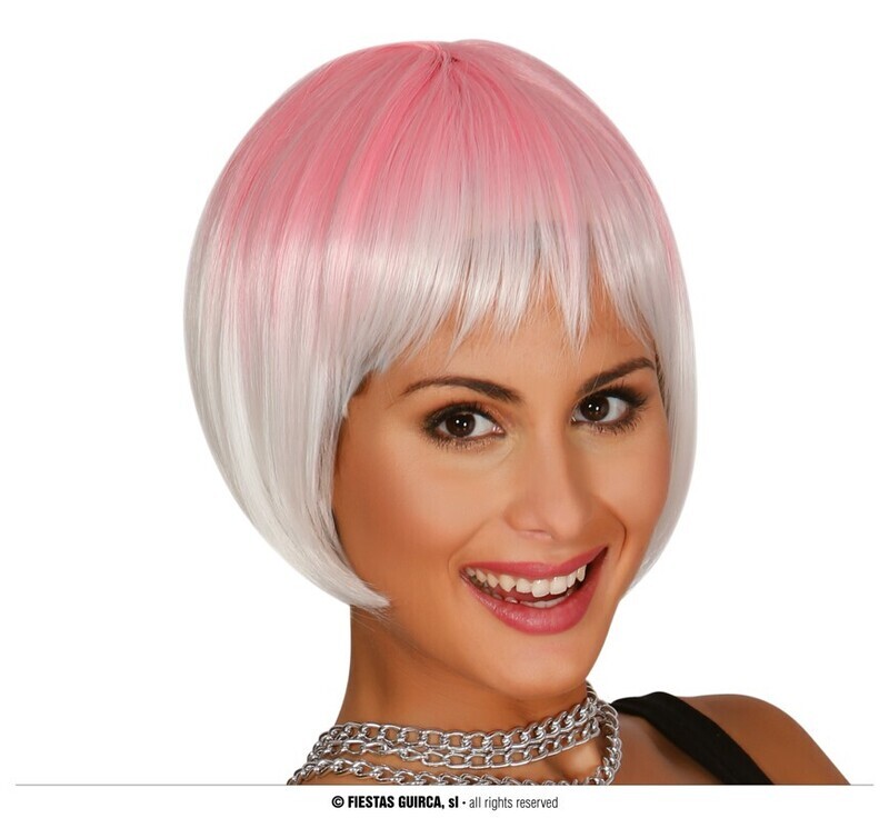 Short pink extra wig