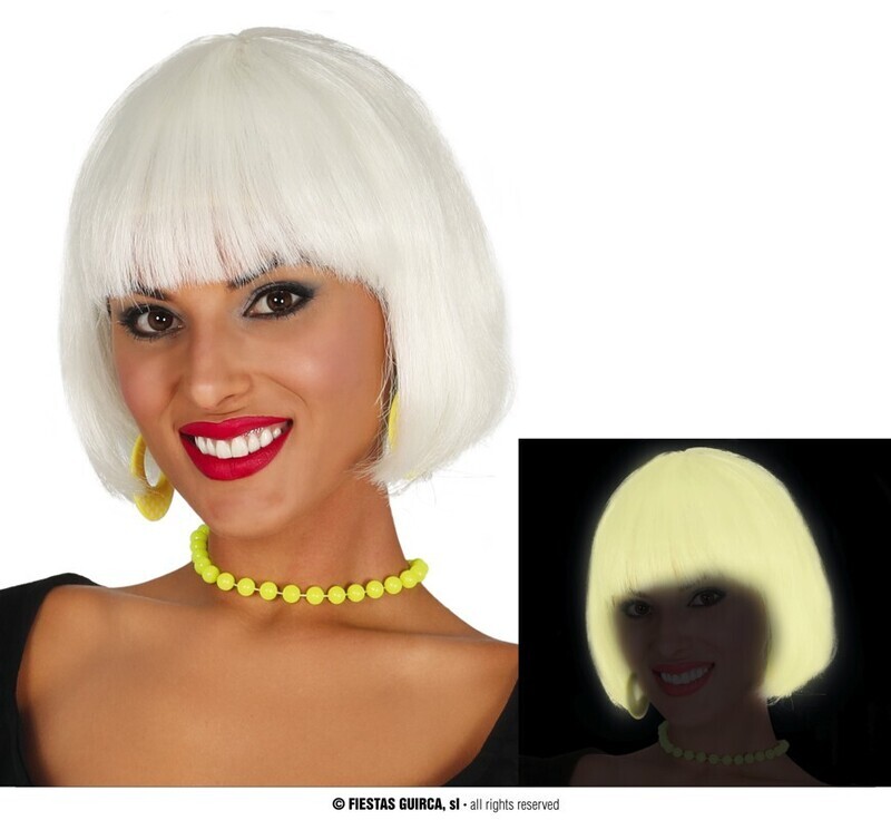 Large fluorescent bob  &quot;glow in the dark&quot;