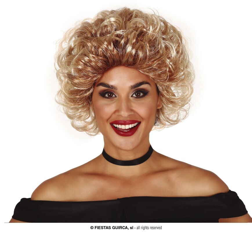 50&#39;s rock blonde mane