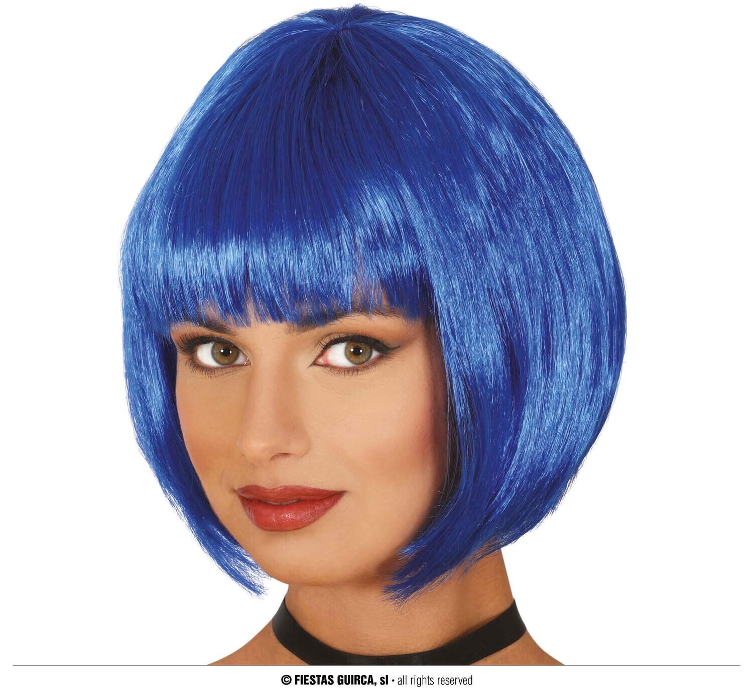 Half mane blue