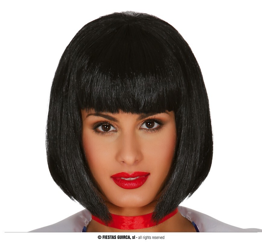 Black mane wig