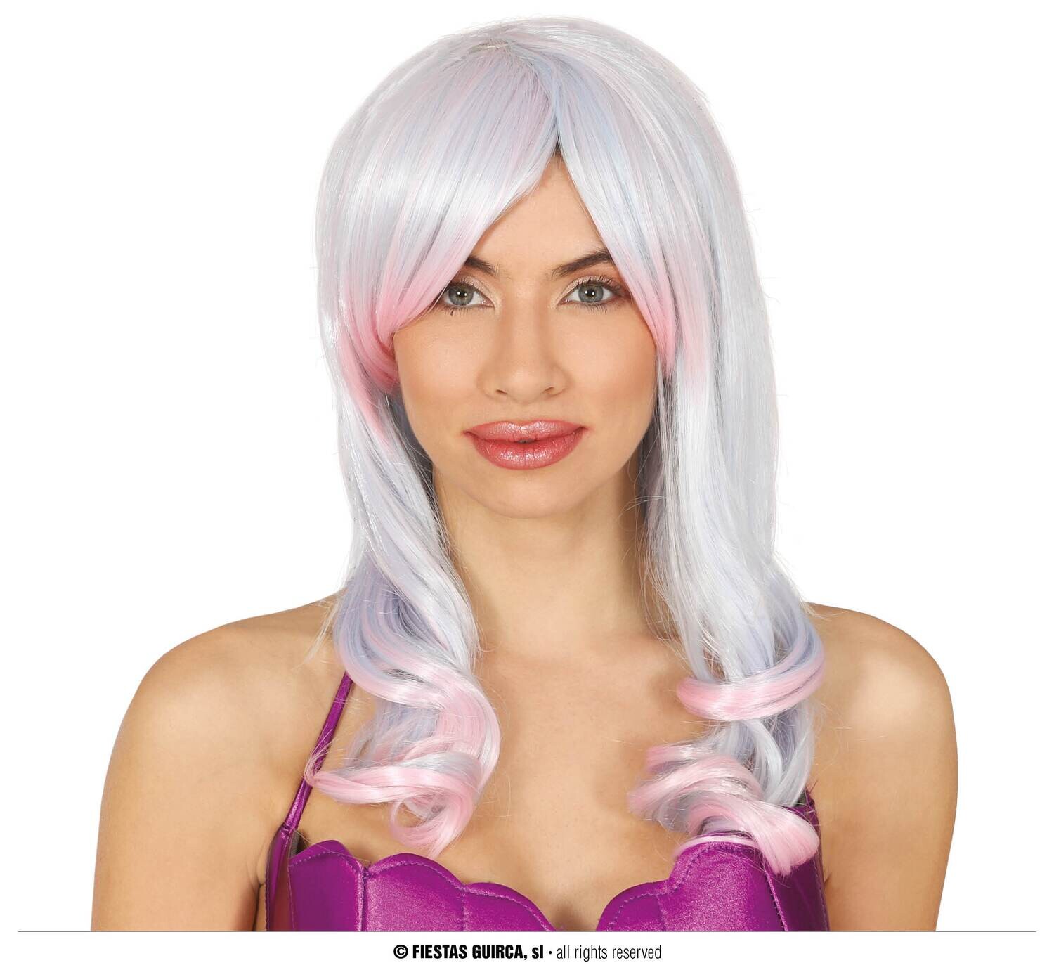Multicolor mane wig