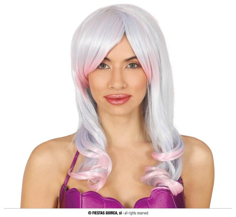 Multicolor mane wig
