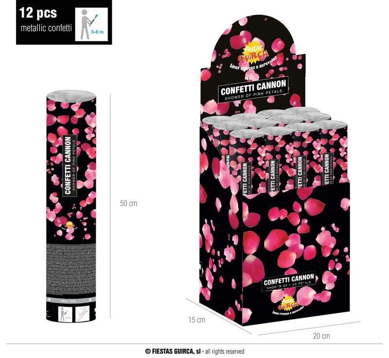 Rose petal gun 50cm compressed air