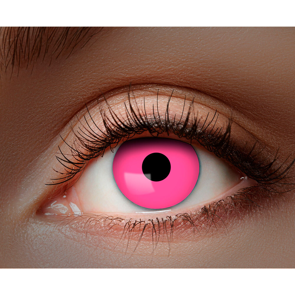 Maandlenzen UV flash roze