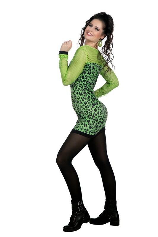 Panterjurk neon groen