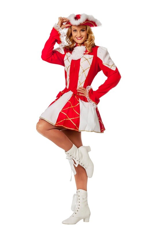 Dansmarietje bi-stretch - rood