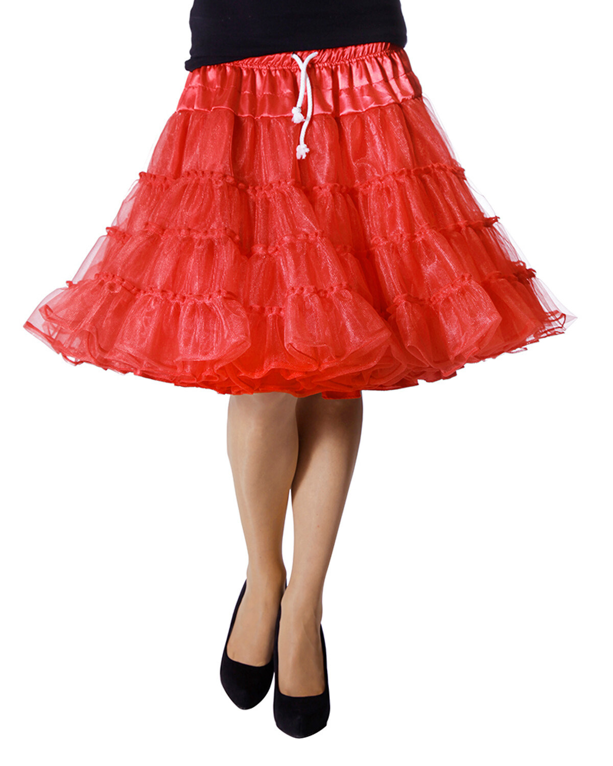 Petticoat luxe -Rood