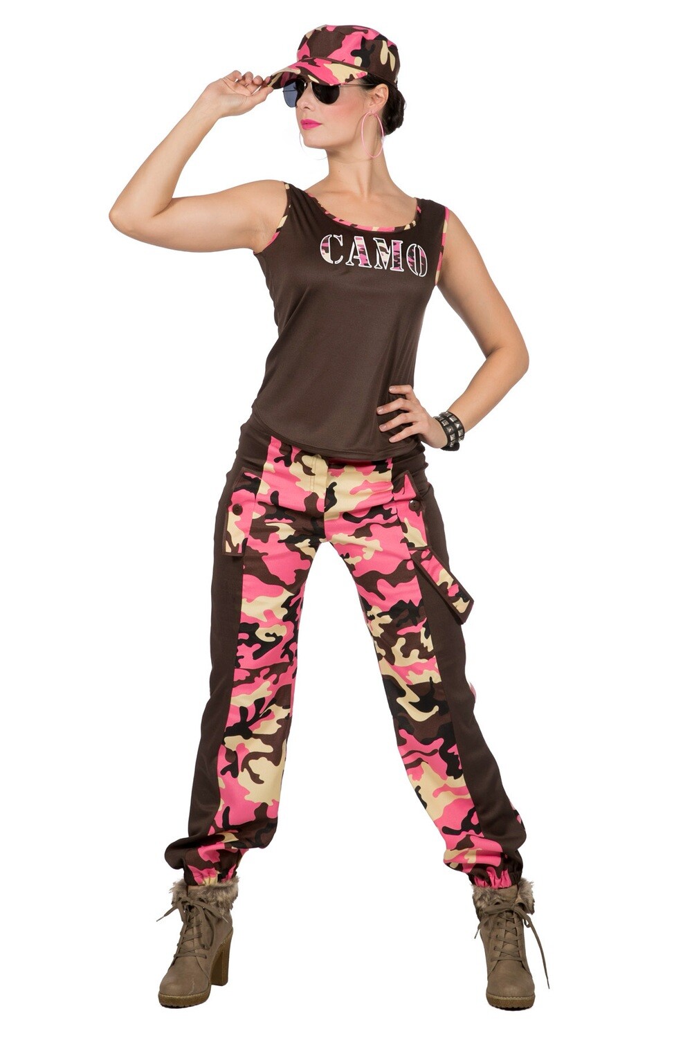 Camo girl -Roze