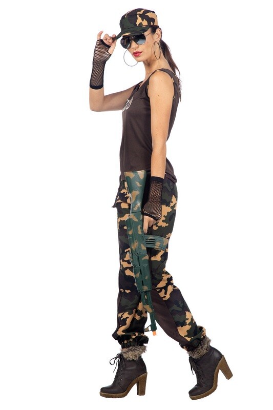 Camo girl -Groen