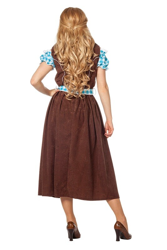 Dirndl Suedine