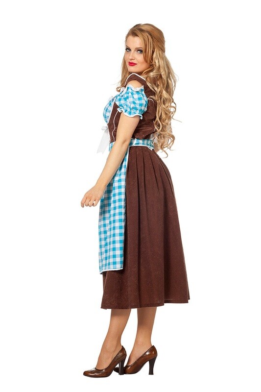 Dirndl Suedine