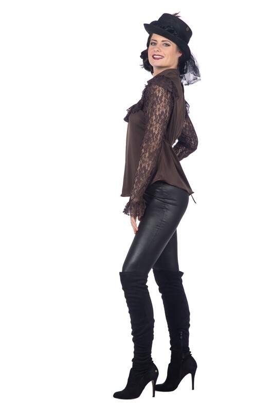 Blouse Victoria Bruin