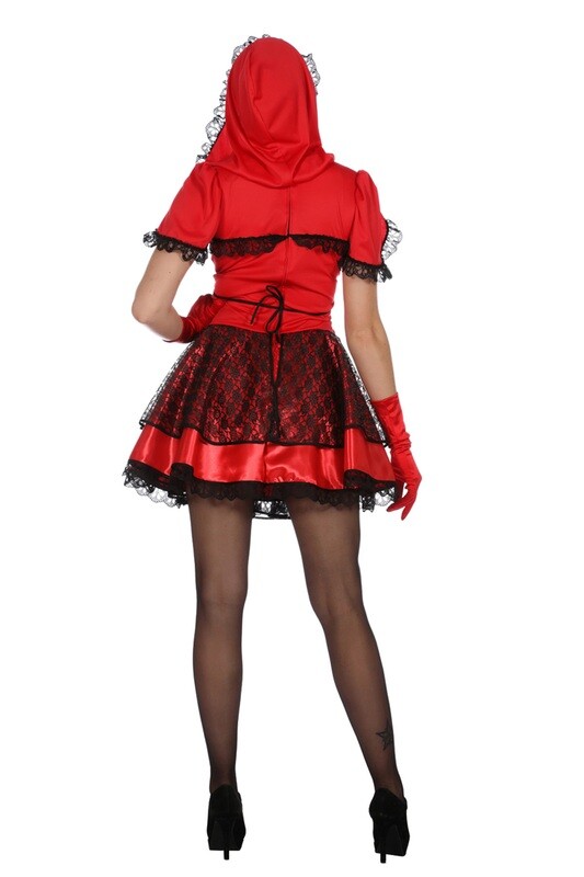Rood Jurkje Met Capuchon