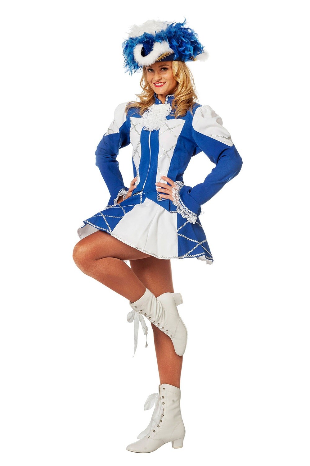 Dansmarietje Bi-Stretch Blauw