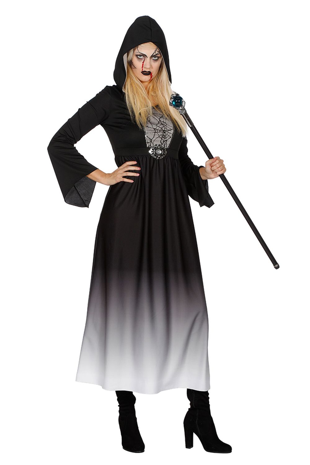Halloween Jurk Met Capuchon