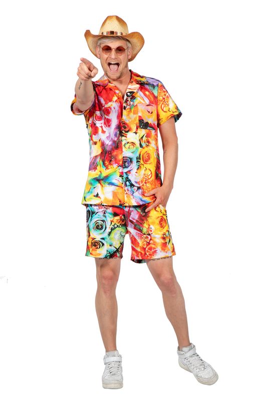 Duo Set Festival Multi Flower