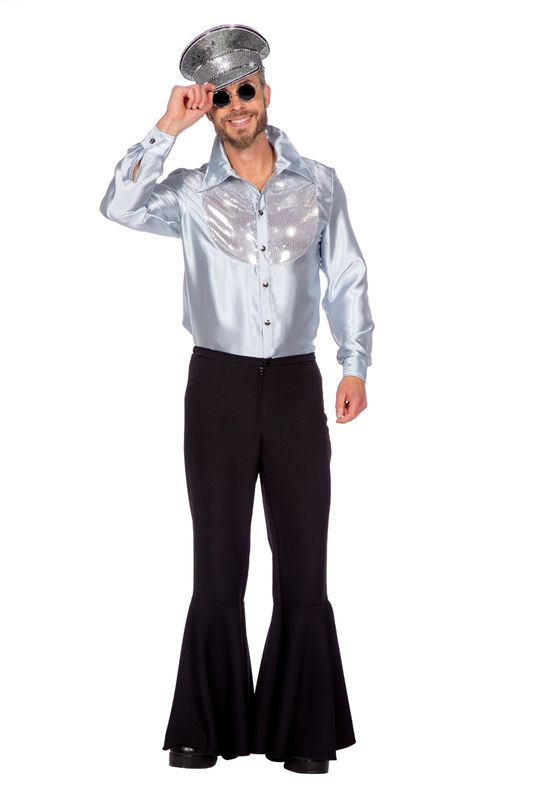 Blouse Disco Luxe-Zilver