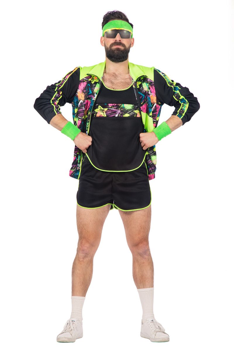 Retro Aerobic Fitness Outfit
