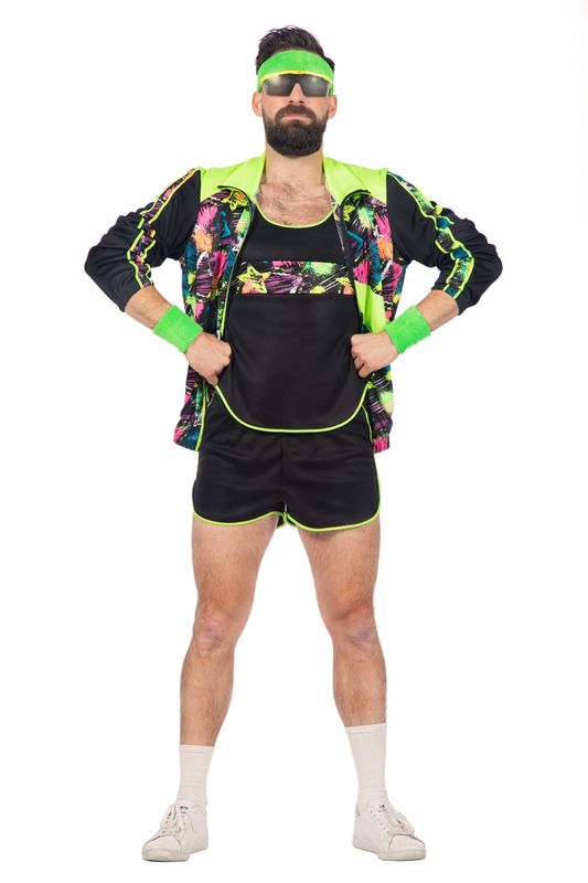 Retro Aerobic Fitness Outfit