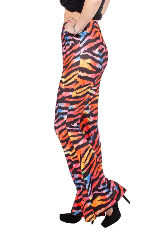 Hippie Broek tijger multicolor