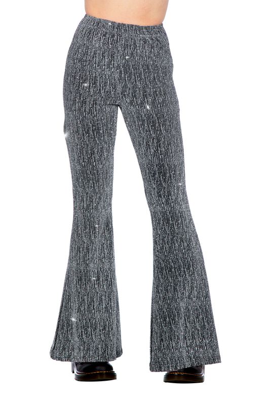 Party glitter broek flared