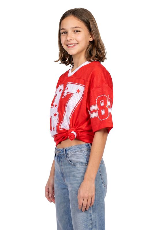 Ijshockeyshirt rood (oversized)