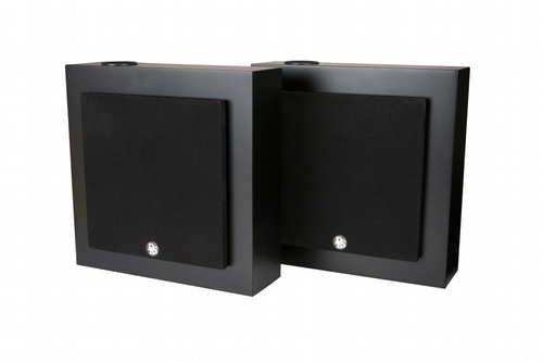 DLS Flatbox Mini Wall Speakers Boxes in Black (pr)