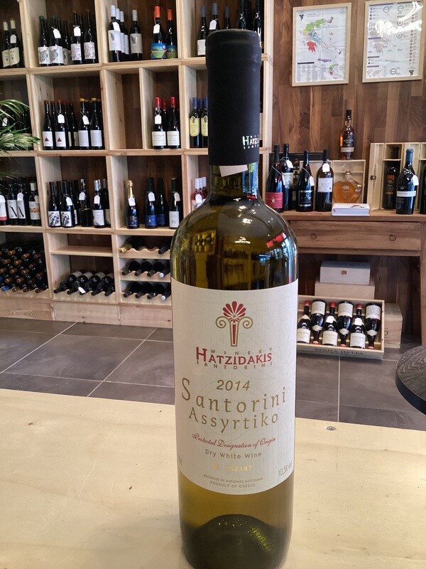 SANTORINI ASSYRTIKO, HATZIDAKIS WINERY 2014 vintage