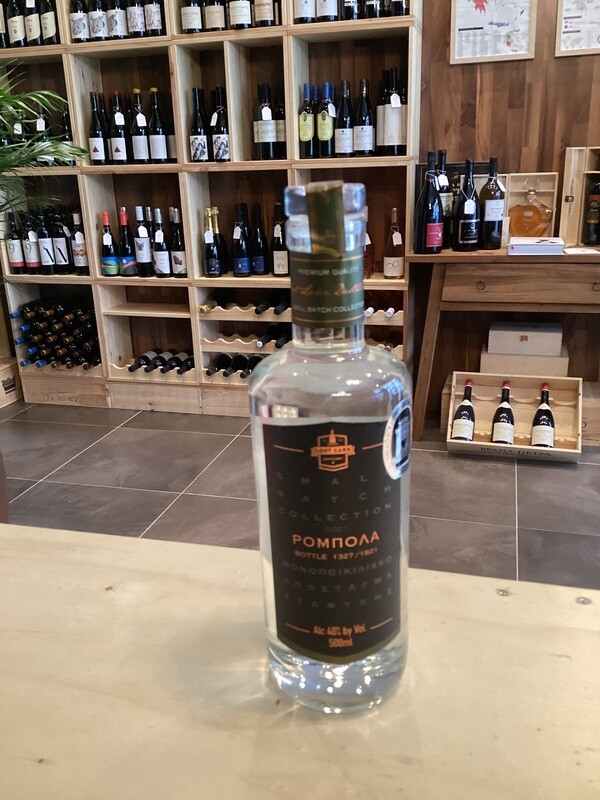 TSIPOURO ROBOLA, LOST LAKE DISTILLERY