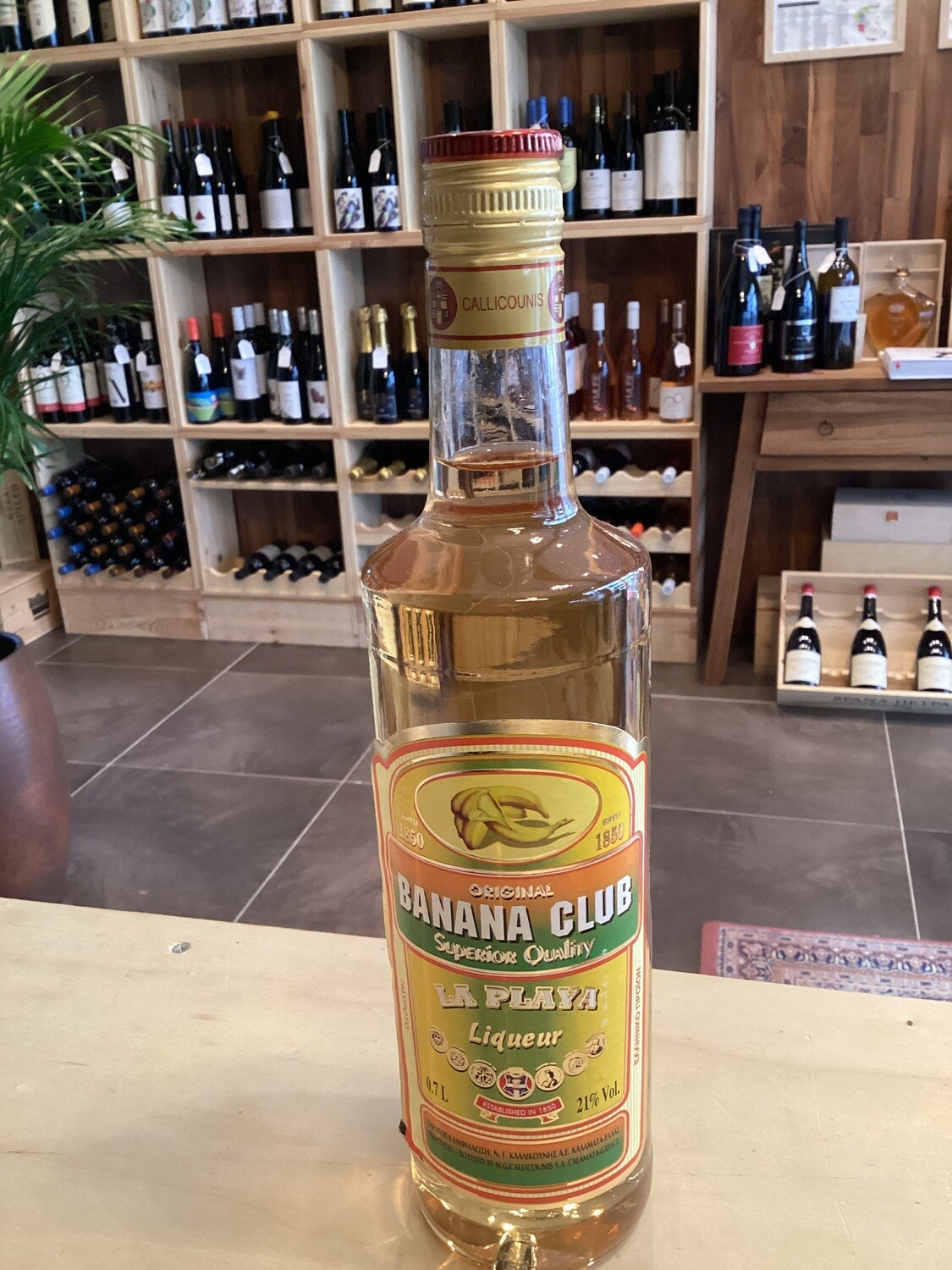 BANANA, COCONUT LIQUER