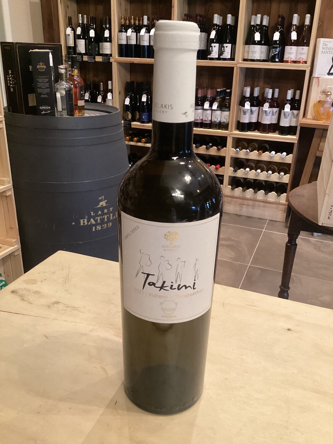 Takimi, Vidiano / Thrapsathiri 12 months Amphora , Limited. Agelakis Winery