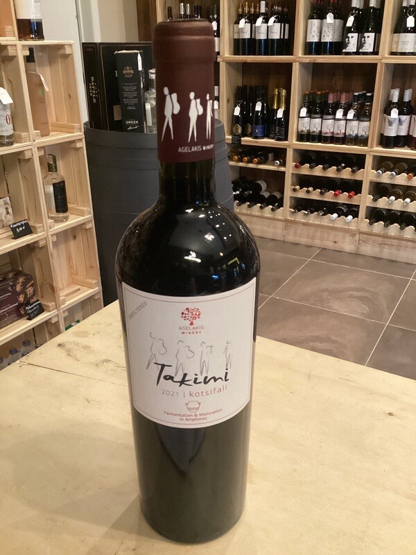Takimi, Red 12 months Amphora, Agelakis Winery