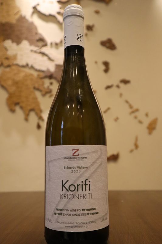 Korifi Krioneriti, Organic 100% Vidiano
