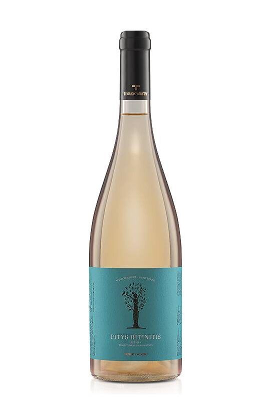 PITYS RITINITIS Retsina 100% Assyrtico Unfiltered