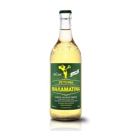 Malamatina, Retsina