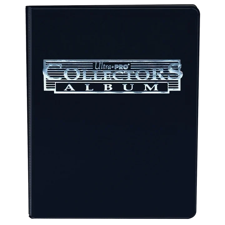 9-POCKET COLLECTORS PORTFOLIO Black